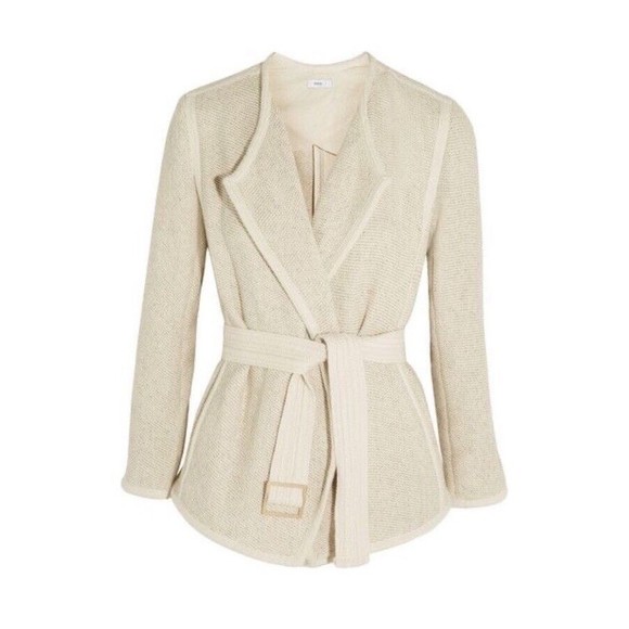 VINCE Open Front Tweed Jacket - Picture 8 of 8